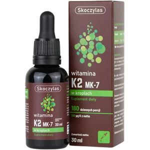Skoczylas Vitamine K2 MK7, druppels - 30 ml