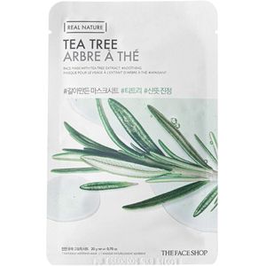 The Face Shop Real Nature Sheet Mask with Tea Tree Extract - 20 g