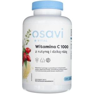 Osavi Vitamine C 1000 met Rutine en Wilde Roos - 180 Capsules
