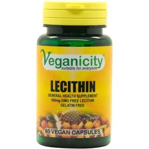 Veganicity Lecithine 550 mg - 60 capsules