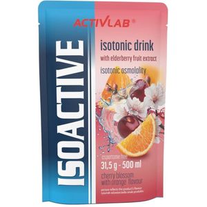 Activlab Isoactive Isotonic met vlierbes, Kersenbloesem met sinaasappel - 31,5 g