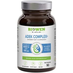 Biowen Vitaminen ADEK Complex+ - 90 Capsules