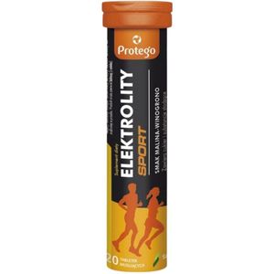 Protego Electrolytes Sport, Framboos-Druif - 20 tabletten