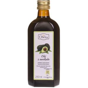 Olvita Koudgeperste Avocado-olie, ongezuiverd - 250 ml