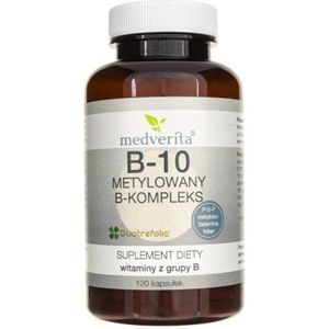 Voedingssupplement - B-complex - 120 Capsules - Medverita