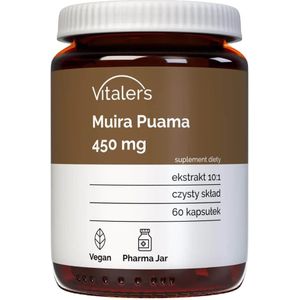 Vitaler's Muira Puama 450 mg - 60 Capsules