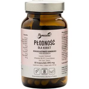 Panaseus Vruchtbaarheid voor Vrouwen - 50 Capsules