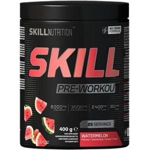 Skill Pre-Workout, Watermeloen - 400 g