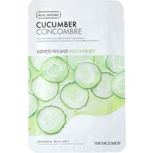 The Face Shop Real Nature, Masker met Komkommer - 20 g
