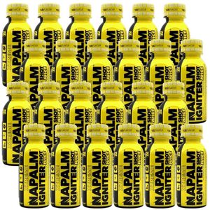 Fitness Authority Napalm Igniter Juice Shot, Yuzu - 24 stuks