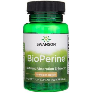 Swanson BioPerine 10 mg - 60 Capsules