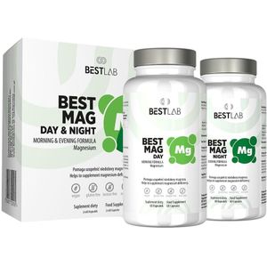 BestLab Best Mag Day&Night - 2x60 Capsules