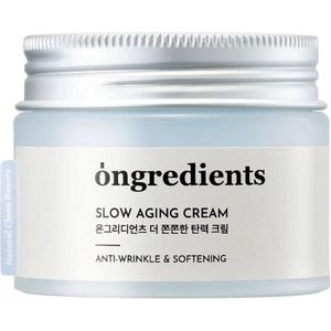 Ongredients - Slow Aging - Anti-Aging Crème - 50 ml