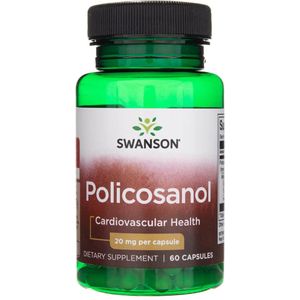 Swanson Policosanol 20 mg - 60 Capsules