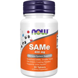 Now Foods SAMe 400 mg - 30 tabletten