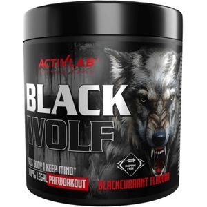 Activlab Black Wolf Pre-Workout, Zwarte bes - 300 g