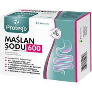 Protego Natriumbutyraat 600 mg - 60 capsules