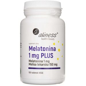 Aliness Melatonine PLUS 1 mg - 100 tabletten