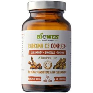 Biowen Kurkuma C3 Complex+ - 60 Capsules