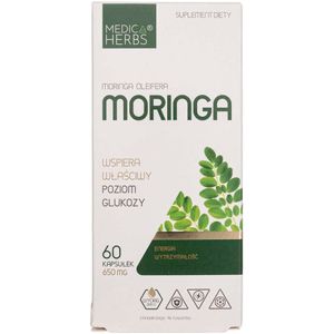 Medica Herbs Moringa 620 mg - 60 Capsules
