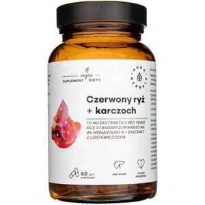 Aura Herbals Rode Rijst + Artisjok - 60 Capsules