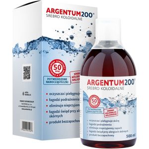 Aura Herbals Argentum200 Colloïdaal zilver 50 ppm, Tonic - 500 ml