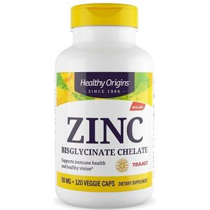 Healthy Origins Zink Bisglycinaat Chelaat - 120 Capsules