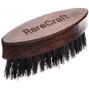 RareCraft Reisbeukenhouten baard- en snorborstel, Donker - 1 Stuk