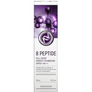 Enough 8 Peptide Full Cover Perfect Foundation SPF 50+ PA+++ Tint 13 - 100 ml