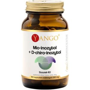 Yango Myo-Inositol + D- Chiro-Inositol - 100 Capsules