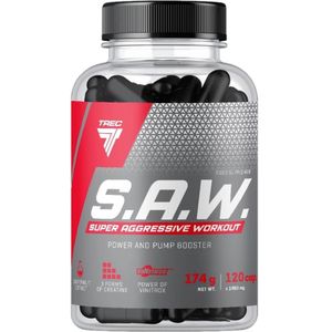 Trec S.A.W. Pre-workout Booster - 120 Capsules