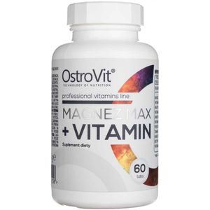 Ostrovit - Magnez MAX + Vitamine - 60 Tabletten - Vitamine-mineralencomplex