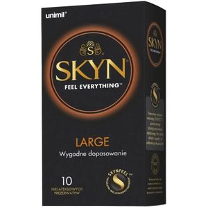 SKYN - Large - Condooms - Transparant - Latexvrij - 10 Stuks