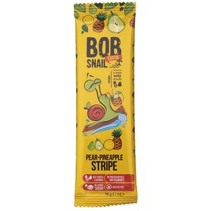 Bob Snail Peer & Ananas Streep zonder toegevoegde suiker - 14 g