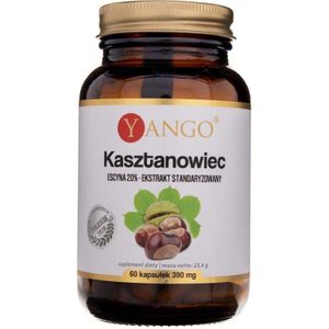 Yango Paardenkastanje 20% Aescine - 60 Capsules