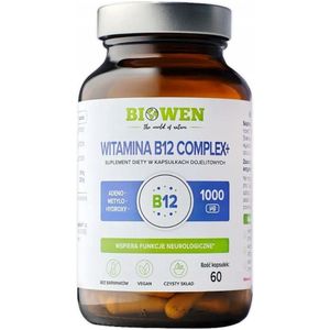 Biowen Vitamine B12 Complex+ - 60 capsules
