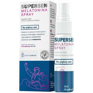 Pharmaverum SuperSen Melatonine Spray, Mint - 25 ml