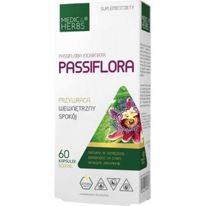Medica Herbs Passiebloem 500 mg - 60 Capsules