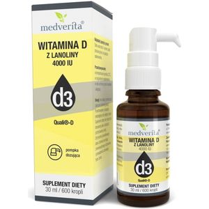 Medverita Vitamine D3 4000 IU uit Lanoline - 30 ml