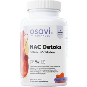 Osavi NAC Detox, Selenium en molybdeen - 60 Capsules