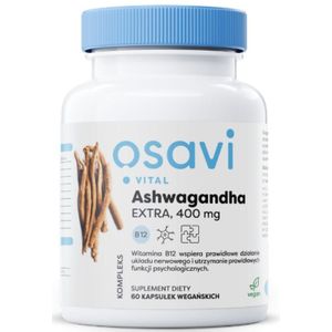 Osavi Ashwagandha Extra 400 mg - 60 plantaardige capsules