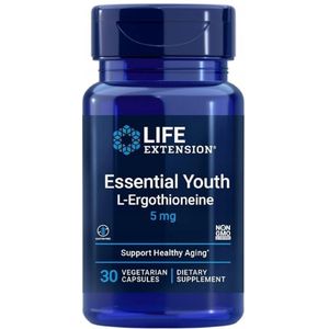 Life Extension Essentiële Jeugd L-Ergothioneine - 30 Capsules