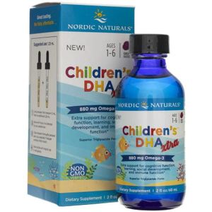 Nordic Naturals DHA Xtra voor kinderen, bessensmaak - 60 ml