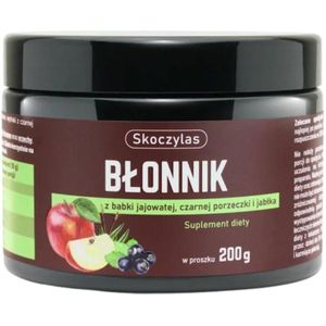 Skoczylas Vezels van weegbree, Zwarte bes en appel - 200 g