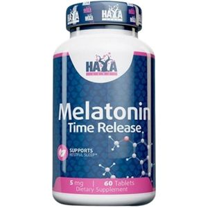 Haya Labs - Melatonine Time Release - 5 mg - 60 Tabletten