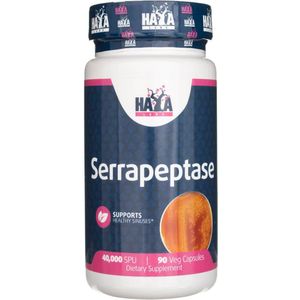 Haya Labs Serrapeptase 40000 SPU - 90 plantaardige capsules