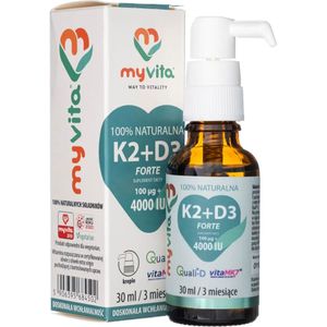 MyVita Natuurlijke vitamine K2 + D3 - 30 ml