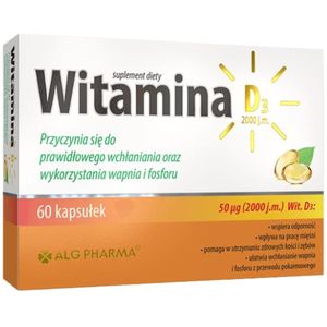 ALG Pharma Vitamine D3 2000 IE - 60 Capsules