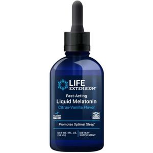 Life Extension Snelwerkende vloeibare melatonine - 59 ml