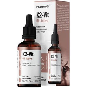 Pharmovit K2-Vit Olie Actief 75 mcg - 30 ml